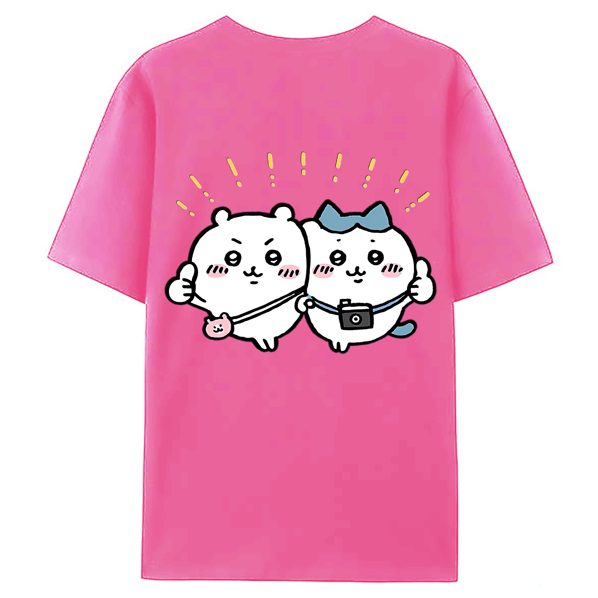 （画像用） ちいかわ ちいかわ Chii-kawa chiikawa レディース半袖Tシャツ(バックプリント)